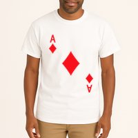 Ace Of Diamonds Playing Card Tall T-Shirt
