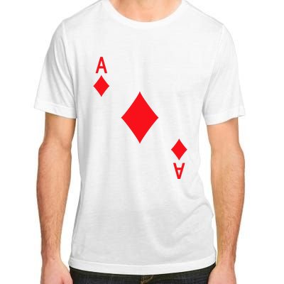 Ace Of Diamonds Playing Card Adult ChromaSoft Performance T-Shirt