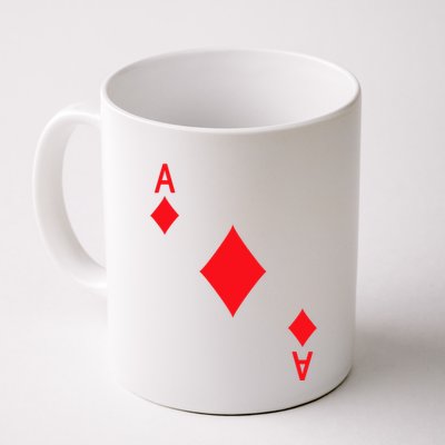 Ace Of Diamonds Playing Card Mug