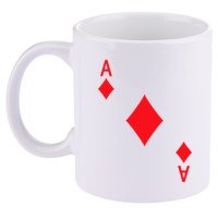 Ace Of Diamonds Playing Card 11oz C Handle Ceramic Mug