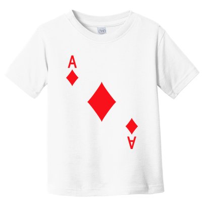 Ace Of Diamonds Playing Card Toddler T-Shirt
