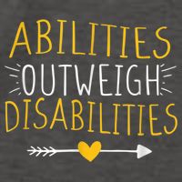 Abilities Outweigh Disabilities Autism Awareness m.e.n Wom.e.n Vector Backpack
