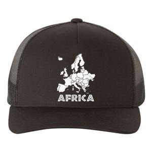 Africa Or Europe Ironic Sarcastic Weird Funny Meme Humor Yupoong Adult 5-Panel Trucker Hat