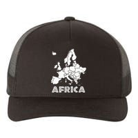 Africa Or Europe Ironic Sarcastic Weird Funny Meme Humor Yupoong Adult 5-Panel Trucker Hat