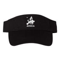 Africa Or Europe Ironic Sarcastic Weird Funny Meme Humor Valucap Bio-Washed Visor