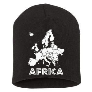 Africa Or Europe Ironic Sarcastic Weird Funny Meme Humor Short Acrylic Beanie