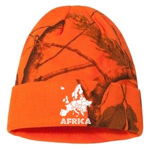 Africa Or Europe Ironic Sarcastic Weird Funny Meme Humor Kati Licensed 12" Camo Beanie