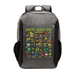 Abcs Of Earth Day Teacher Save Our Planet Nature Environment Vector Backpack