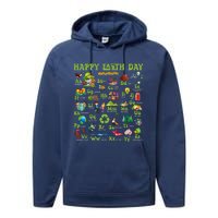 Abcs Of Earth Day Teacher Save Our Planet Nature Environment Performance Fleece Hoodie