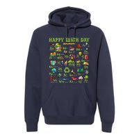 Abcs Of Earth Day Teacher Save Our Planet Nature Environment Premium Hoodie