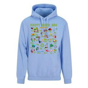 Abcs Of Earth Day Teacher Save Our Planet Nature Environment Unisex Surf Hoodie