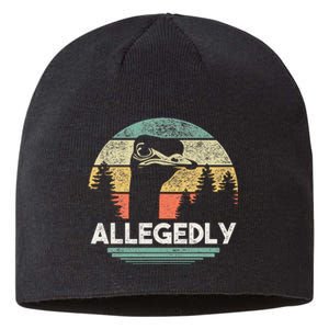 Allegedly Ostrich Funny Bird Lover Sustainable Beanie