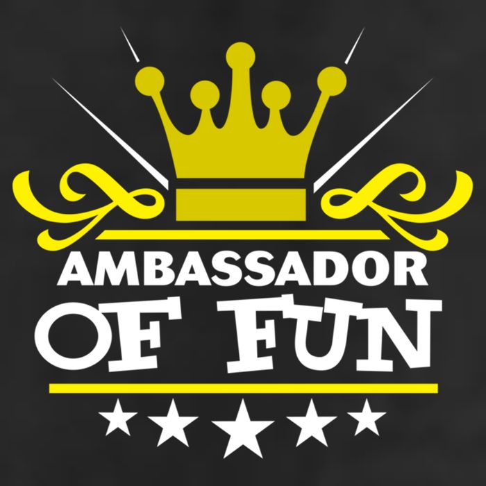 Ambassador Of Fun Funny Saying Costume Party Starter White Funny Gift Hat