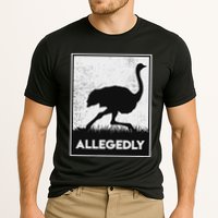 Allegedly Ostrich Funny Flightless Bird Cooling Performance Crew T-Shirt