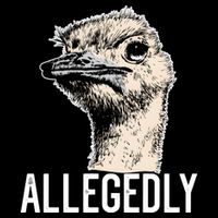 Allegedly Ostrich Funny Flightless Bird Face Design Cooling Performance Crew T-Shirt