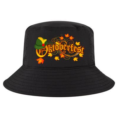 Autumn Oktoberfest Fall Leaves Cool Comfort Performance Bucket Hat