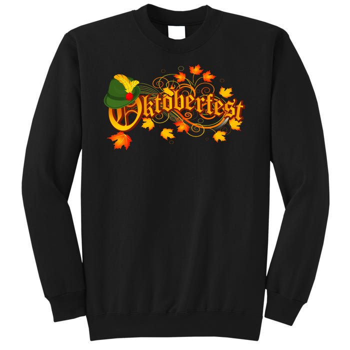 Autumn Oktoberfest Fall Leaves Sweatshirt