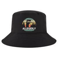 Allegedly Ostrich Funny Bird Lover Cool Comfort Performance Bucket Hat