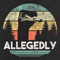 Allegedly Ostrich Funny Bird Lover Cool Comfort Performance Bucket Hat