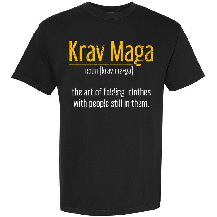 Art Of Folding Clothes With People Still In Them Krav Maga Comfort Colors T-Shirt
