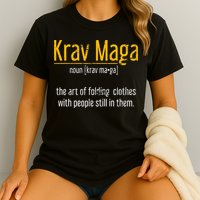 Art Of Folding Clothes With People Still In Them Krav Maga Comfort Colors T-Shirt