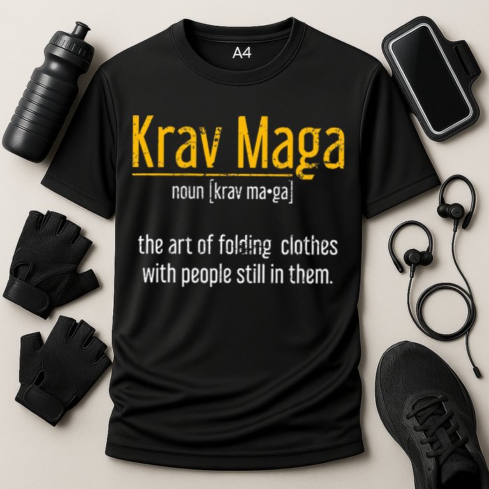 Art Of Folding Clothes With People Still In Them Krav Maga Performance Shirt