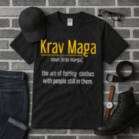 Art Of Folding Clothes With People Still In Them Krav Maga Tall T-Shirt