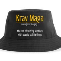 Art Of Folding Clothes With People Still In Them Krav Maga Sustainable Bucket Hat