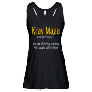 Art Of Folding Clothes With People Still In Them Krav Maga Ladies Essential Flowy Tank