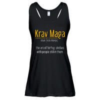 Art Of Folding Clothes With People Still In Them Krav Maga Ladies Essential Flowy Tank