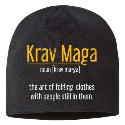 Art Of Folding Clothes With People Still In Them Krav Maga Sustainable Beanie