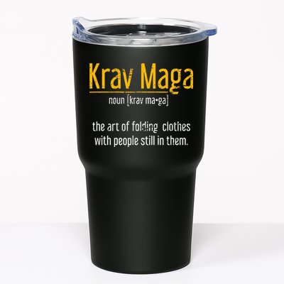 Art Of Folding Clothes With People Still In Them Krav Maga Tumbler