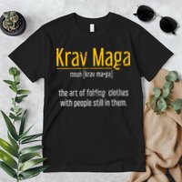 Art Of Folding Clothes With People Still In Them Krav Maga Premium T-Shirt