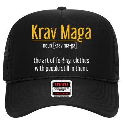 Art Of Folding Clothes With People Still In Them Krav Maga Trucker Hat