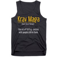 Art Of Folding Clothes With People Still In Them Krav Maga Tank Top
