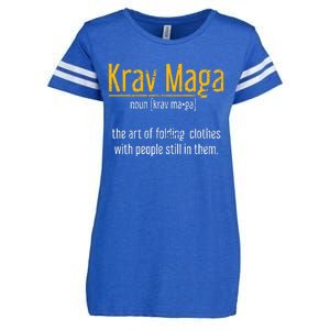 Art Of Folding Clothes With People Still In Them Krav Maga Enza Ladies Jersey Football T-Shirt