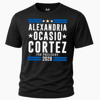 Alexandria Ocasio-Cortez For President 2028 Alexandria Ocasio Cortez 2028 AOC 28 Performance Shirt