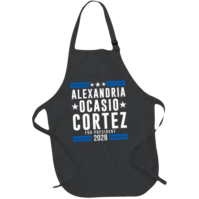 Alexandria Ocasio-Cortez For President 2028 Alexandria Ocasio Cortez 2028 AOC 28 Apron