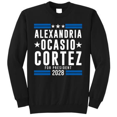 Alexandria Ocasio-Cortez For President 2028 Alexandria Ocasio Cortez 2028 AOC 28 Sweatshirt