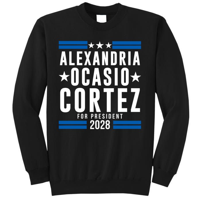 Alexandria Ocasio-Cortez For President 2028 Alexandria Ocasio Cortez 2028 AOC 28 Sweatshirt