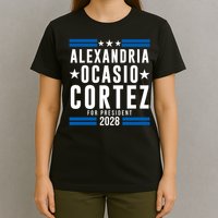 Alexandria Ocasio-Cortez For President 2028 Alexandria Ocasio Cortez 2028 AOC 28 T-Shirt