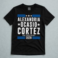 Alexandria Ocasio-Cortez For President 2028 Alexandria Ocasio Cortez 2028 AOC 28 T-Shirt
