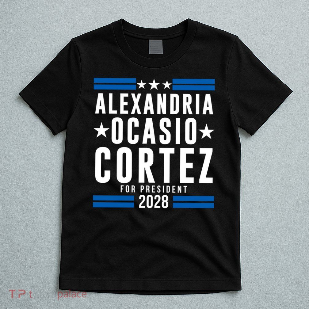 Alexandria Ocasio-Cortez For President 2028 Alexandria Ocasio Cortez 2028 AOC 28 T-Shirt