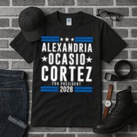 Alexandria Ocasio-Cortez For President 2028 Alexandria Ocasio Cortez 2028 AOC 28 Tall T-Shirt