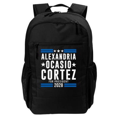 Alexandria Ocasio-Cortez For President 2028 Alexandria Ocasio Cortez 2028 AOC 28 Backpack