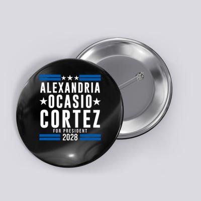 Alexandria Ocasio-Cortez For President 2028 Alexandria Ocasio Cortez 2028 AOC 28 Button