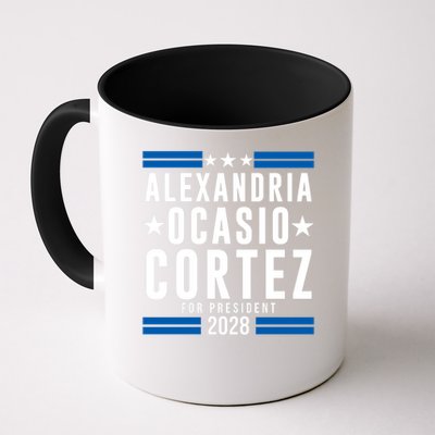Alexandria Ocasio-Cortez For President 2028 Alexandria Ocasio Cortez 2028 AOC 28 Mug