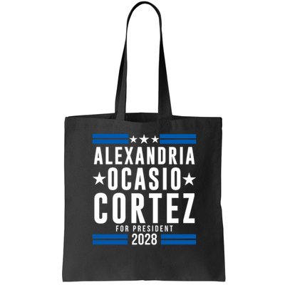 Alexandria Ocasio-Cortez For President 2028 Alexandria Ocasio Cortez 2028 AOC 28 Bag