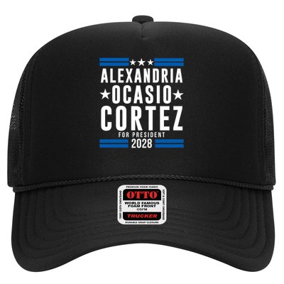 Alexandria Ocasio-Cortez For President 2028 Alexandria Ocasio Cortez 2028 AOC 28 Trucker Hat