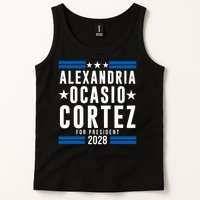 Alexandria Ocasio-Cortez For President 2028 Alexandria Ocasio Cortez 2028 AOC 28 Tank Top